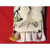 Relaks svileno jastuče Kolibri print